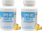 Lipo BC 100 tablets ( 2 Pack) 200 tablets total