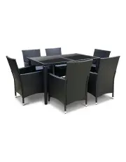 [Gardeon] 7 Piece Outdoor Dining Set