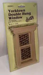 Vintage HOUSEWORKS Yorktown Window #5001 NEW 1/12 Scale DollHouse Furniture 1982