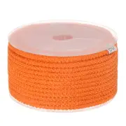 Nylon Beading Thread Cord 3mm Braided Nylon String 10M/33 Feet, Orange