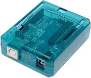 sb components SB Uno R3 Case Enclosure New Transparent (Blue) Computer Box Compatible with Arduino UNO R3