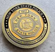 NEW YORK STATE POLICE Challenge Coin