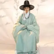 Original Hanfu Korean Clothing Men Ancient Chinese Ming Dynasty Costumes Hanbok