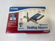 D-link AirPlus G DWL-G510 Desktop Adapter Wireless G. PCI Card H1
