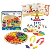 在飛比找博客來優惠-【華森葳兒童教玩具超值組】分類水果派(數學教具)+小熊數學天