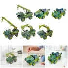 Plastic Car Toy Dinosaurs Transport Car Carrier Pull Back Vehicle with Dinosaur