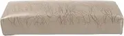 Ipetboom Manicure Leather Hand Pillow Large Wrist Mat for Nail Salons Smooth and Dirt PU Material Beautifully Printed Decoration Firm Design with Nails at Back Durable and Safe