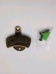 CHEERS Bottle Opener Wall Mounted Beer Cap Opener "Old Look" New Open Box