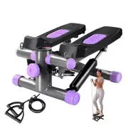 YYJO Steppers for Exercise at Home, Mini Stepper with Resistance Bands Quiet Por