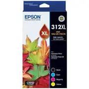 Epson 312XL Ink Cartridge Value 4 Pack