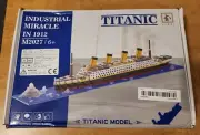 Titanic Industrial Miracle Building Blocks 1878 Piece Set Model #M2027 NEW