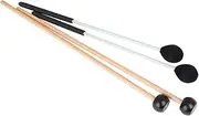 SWOOMEY 4Pcs Marimba Hammer for Xylophone Durable Maple Sticks Heads for Elementary Education Instrument Percussion Supplies