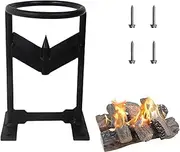 Heavy Duty Firewood Splitter, Manual Log Splitter, Small Firewood Starter Splitter for Fire Pit, Pizza Oven, Fireplace