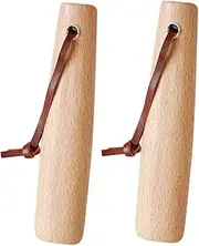 [OATIPHO] 2pcs Beech Shoe Support Globe Shoes Boot Horn for Cowboy Boots Shoes Horn Titanium Spatula Shoes for Standing All Day Women Shoe Horn Metal Shoe Tools Khaki