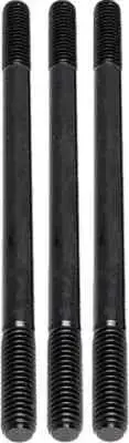 KW Black Cylinder Studs 8 pc Kit Harley Dyna Super Glide 99-10
