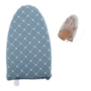 Garment Steamer Ironing Gloves Grid Pattern Garment Steamer Ironing Board Blue