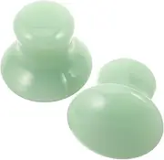 Beavorty 2pcs Jade Massager Tools: Facial Massage Scraping Tool For Skin Care - Multi-functional Gua Stone For Face Neck & Arms
