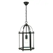 Country Small 1 Light Lantern, Bronze