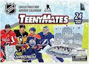 Party Animal Teenymates NHL 2024-25 Advent Calendar, 24 Hockey Figures, 1 Inch Tall, Team Colors