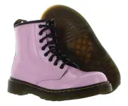 Dr. Martens 1460 Patent Lamper GS Girls Shoes Size 3, Color: Pale Pink