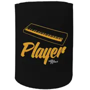 Alcohol Stubby Holder - Keyboard Player Piano Music - Funny Novelty Birthday Gift Joke Beer Can Bottle
