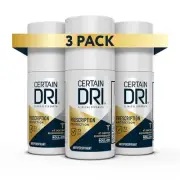 Certain Dri Prescription Strength Clinical 1.2 Ounce (Pack of 3)