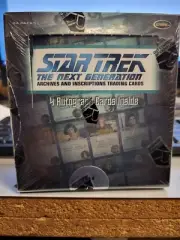 2022 STAR TREK THE NEXT GENERATION FACTORY SEALED HOBBY BOX 4 AUTOS