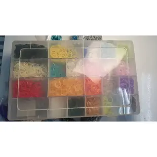 出清-彩虹編織矽膠橡皮筋 DIY/彩虹編織橡皮筋/彩虹編織器專用