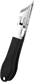 Angled Nail Clippers | Manicure Scissors - Wide Jaw Anti-Splash Stainless Steel Cuticle Remover, Pedicure Tools for Trimming