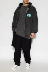 在飛比找Yahoo!奇摩拍賣優惠-Vetements My name is zip up Ho