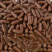 500g Milk Chocolate Licorice Bullets