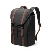 Tomtoc VintPack Padded Laptop Backpack Portable Multi-Pocket Bag 15.6in Black