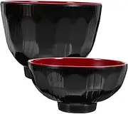 LIGIGWASH Japanese Small Bowl with Lid Versatile Noodle Bowl for Soup Rice Appetizers Stylish Design for Restaurants and Home Use Diameter Height