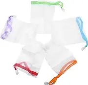 NOLITOY 10pcs Soap Foaming Net Soap Saver Soap Soap Foaming Soap Liquid Soap Foam Net Soap Holder Soap Saver Soap Foaming White Pp