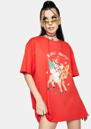[NGOrder] Ridin Dirty Christmas Graphic Tee