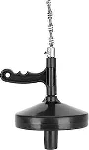 Drain Auger, 16.4 Ft Flexible Plumbing Snake Sink Auger, Manual Clog Remover Drain Cleaner, Dredge Plumbing Tool for Kitchen Bathroom Shower Sink, Drain, Sewer, Toilet, Clogged Pipe