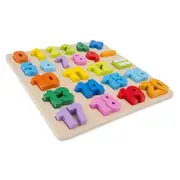 24pc New Classic Toys Number/Count Wooden Puzzle Kids Fun Educational Toy 2+