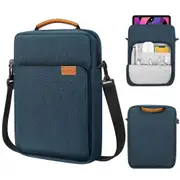 9-11 Inch Tablet Sleeve Bag Handle Carrying Case with Shoulder Strap for Samsung