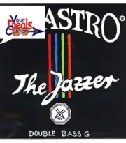 Pirastro Jazzer Bass Low B5 String Rope/Chrome 3/4 Medium Gauge