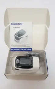Fingertip Pulse Oximeter LED Display Blood Oxygen Saturation SpO2 Monitor Gray