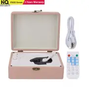Bluetooth CD Player Portable Disc Player Gift Pink + Infrared Remote Control