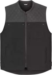 Icon Chamonix Denim Vest 3XL Black