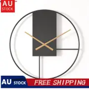 502094 (50Cm) Iron Retro Industrial Style Wall Clock Living Room Simple Silent ⇡