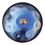 LOTUS HANDPANS - 9/10 Notes Stainless Steel Handpan - Black Hole