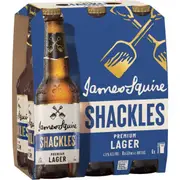 James Squire Broken Shackles Lager Bottles 330ml x 6 Pack