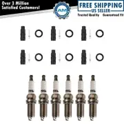 Ignition Coil Boots & Iridium Spark Plug Kit Set for Eclipse Galant 3.8L V6