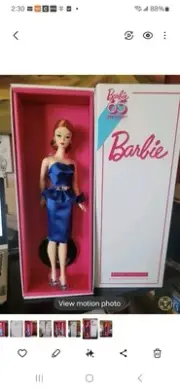 2024 NBDCC Barbie 65th Anniversary Sapphire Sophisticate Convention Doll Vintage