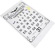 Levemolo Halloween Advent Decor Halloween Ornaments Wall Calendar Halloween Countdown Calendar Advent Calendar Halloween Decorations Countdown Decor Home Halloween Decor Craft