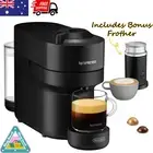 Breville Coffee Machine Nespresso Vertuo Pop & Aeroccino3 Milk Frother New BLACK