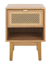 Safavieh Ceu 1-Drawer Night Stand NoSize Brown